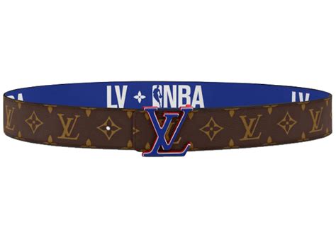 lv nba belt|louis vuitton basketball accessories.